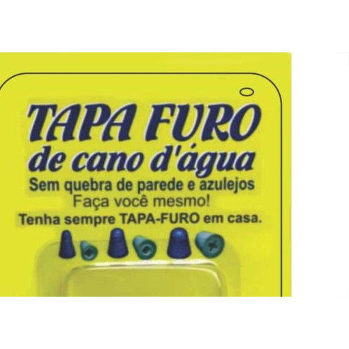 Tapa Furo Para Cano Dagua Oidic Com 5 Pecas 12345