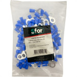 Pre-Isolado Sforplast Anel 1,5/2,5 Azul M6  100pcs 4767