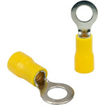 Pre-Isolado Sforplast Anel 4,0/6,0 Amarelo M6  100pcs 4766
