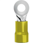 Pre-Isolado Sforplast Anel 4,0/6,0 Amarelo M6  100pcs 4766