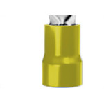Pre-Isolado Sforplast Anel 4,0/6,0 Amarelo M6  100pcs 4766