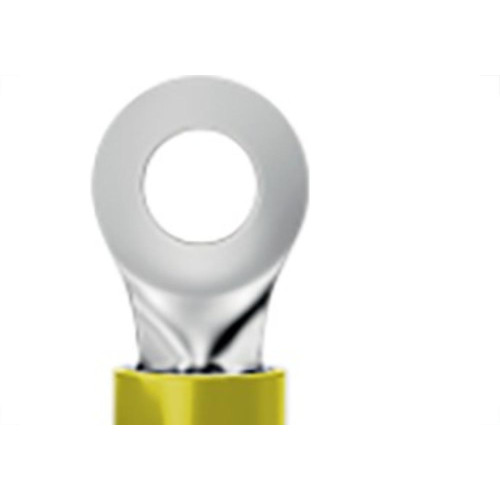 Pre-Isolado Sforplast Anel 4,0/6,0 Amarelo M6  100pcs 4766
