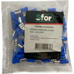 Pre-Isolado Sforplast Femea 1,5/2,5 Azul  100pcs 4770