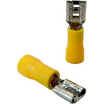 Pre-Isolado Sforplast Femea 4,0/6,0 Amarelo  100pcs 4769