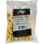 Pre-Isolado Sforplast Femea 4,0/6,0 Amarelo  100pcs 4769