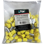 Pre-Isolado Sforplast Ilhos 25,00 C12 Amarelo  100pcs 4785