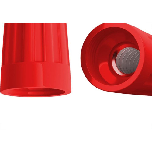 Conector Torcao Sforplast 4,5-17Mm Vermelho  100pcs 4057