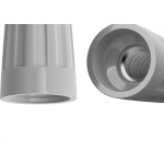 Conector Torcao Sforplast 0,8-2,5Mm Cinza  100pcs 4055