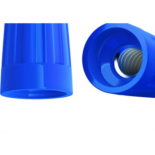 Conector Torcao Sforplast 0,8-4,5Mm Azul  100pcs 2495