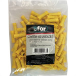 Pre-Isolado Sforplast Luva Emenda 4,0A6,0 Amarelo  100pcs 4763