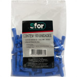 Pre-Isolado Sforplast Luva Emenda 1,5A2,5 Azul  100pcs 4764