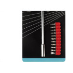 Chave Fenda/Phillips/Torx/Allen Excellent Cabo ''T'' Com 11 Pontas 6Xm