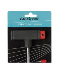 Chave Fenda/Phillips/Torx/Allen Excellent Cabo ''T'' Com 11 Pontas 6Xm