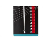 Chave Fenda Excellent Cabo ''T'' Com 9 Soquetes 04-12Mm 7Gi