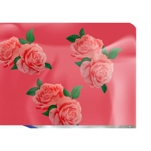 Cortina Para Box Perfetto 1,38 X 2,00M Rosa 017012