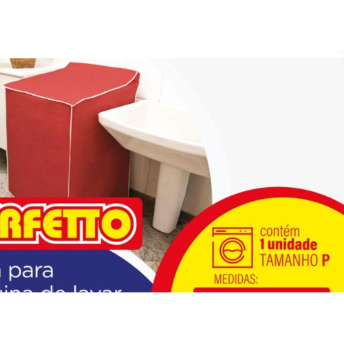 Capa Para Maquina De Lavar Perfetto Reforcada P 0464