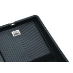Bandeja De Plastico Atlas 23Cm Preta 1523P