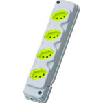 Kit C/2 - Tomada Barra Fiolux   Quadrupla 20A 2 Polos+Ter...