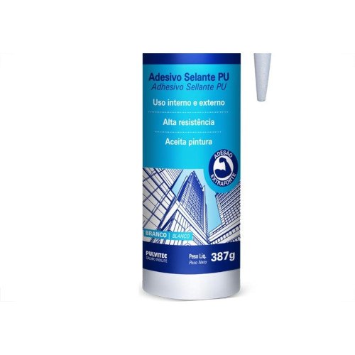 Cola Selante Pu40 Polyfort Branca 378G Pulvitec Pu013