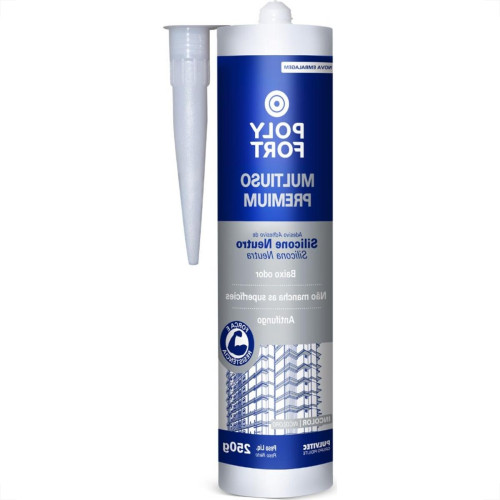 Cola Silicone Polyfort 250G Neutro Incolor Pulvitec Zn142