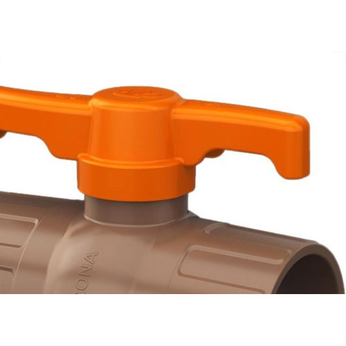 Registro Esfera Pvc Krona 20Mm Liso Liso 540