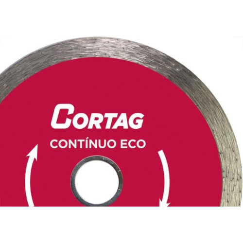 Disco Diamantado Cortag Eco Continuo 110Mm Agua 61548