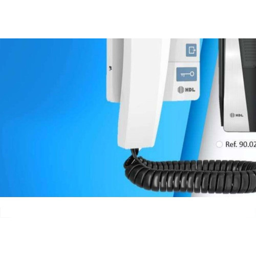 Porteiro Hdl Advance 2 Botoes Branco 