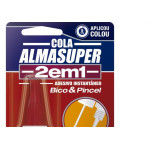 Cola Instantanea Almasuper 2Em1 Bico/Pincel 10G Cartela 1979