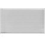 Persiana Horizontal Pvc Cinza L140Cm X A130Cm X 25Mm Pr2905-5