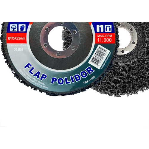 Disco Flap Removedor/Polidor Disflex Strip 115X22Mm 09.001