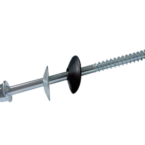 Parafuso Telha Jomarca 110Mm Completo ''Pvc+Chapa'' 5/16 % 33788/28750 - 1 Cento