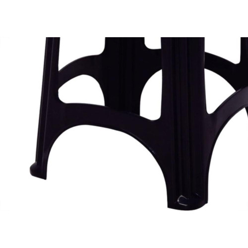 Banqueta Plastica Tramontina Niteroi Preta 100Kg 