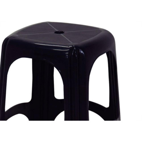 Banqueta Plastica Tramontina Niteroi Preta 100Kg 