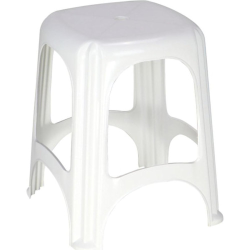 Banqueta Plastica Tramontina Niteroi Branca 100Kg 
