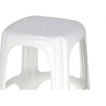 Banqueta Plastica Tramontina Niteroi Branca 100Kg 