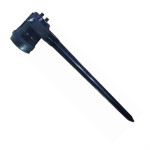 Spot Com Espeto Para Jardim Condulai Preto Ejp 9501 Pt