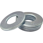 Arruela Lisa Zincada Lgsteel   1''1/4'' 1Kg +-21Pecas 