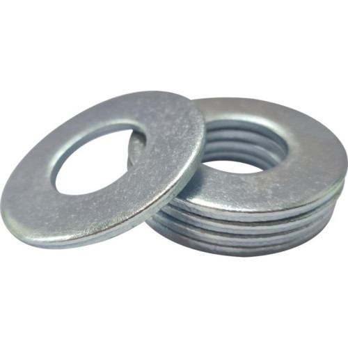Arruela Lisa Zincada Lgsteel   1''1/4'' 1Kg +-21Pecas 