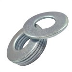 Arruela Lisa Zincada Lgsteel   1''1/4'' 1Kg +-21Pecas 