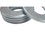 Arruela Lisa Zincada Lgsteel   1''1/4'' 1Kg +-21Pecas 