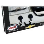 Acessorio Wc Japi Samba Fit Preto Kit Com 5 Pecas Jkskf