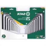 Chave Allen Sata 3/8A3/64 0,7A10,0 25 Pecas St09120Sj