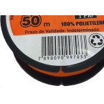 Linha Pedreiro 1 Fio 50M Laranja  - Kit C/12 