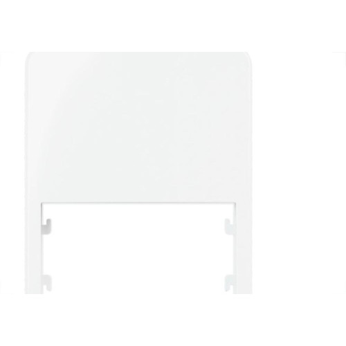 Placa Para Condulete Margirius Sleek 3/4 Branca (1Modulo Horizontal) Com Suporte 21843