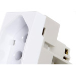 Modulo Tomada Margirius Sleek 2Polo+Terra 20A Branco 16048