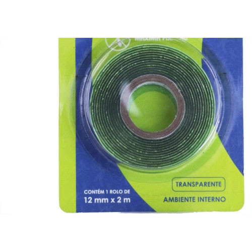 Fita Dupla Face Koretech Massa Acrilica Uso Interno Verde 12X 2M Pa432140003