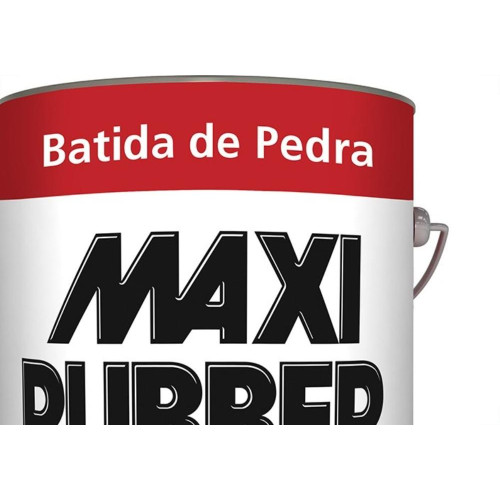 Bate Pedra Maxi Rubber Preta 3,6L 4M032
