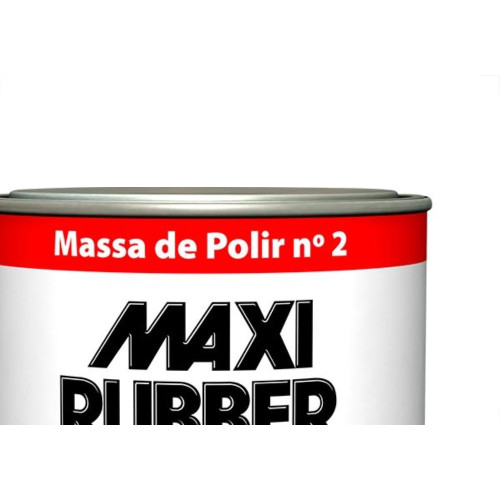 Massa De Polir Maxi Rubber 490G Numero 2 6Mh014