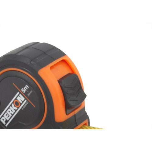 Trena Perkon Emborrachada Com Trava 5M/25Mm Ponta Magnetica 1167