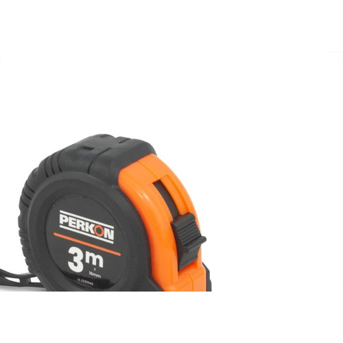 Trena Perkon Emborrachada Basica 3M/16Mm Com Trava 1170 - Kit C/6 